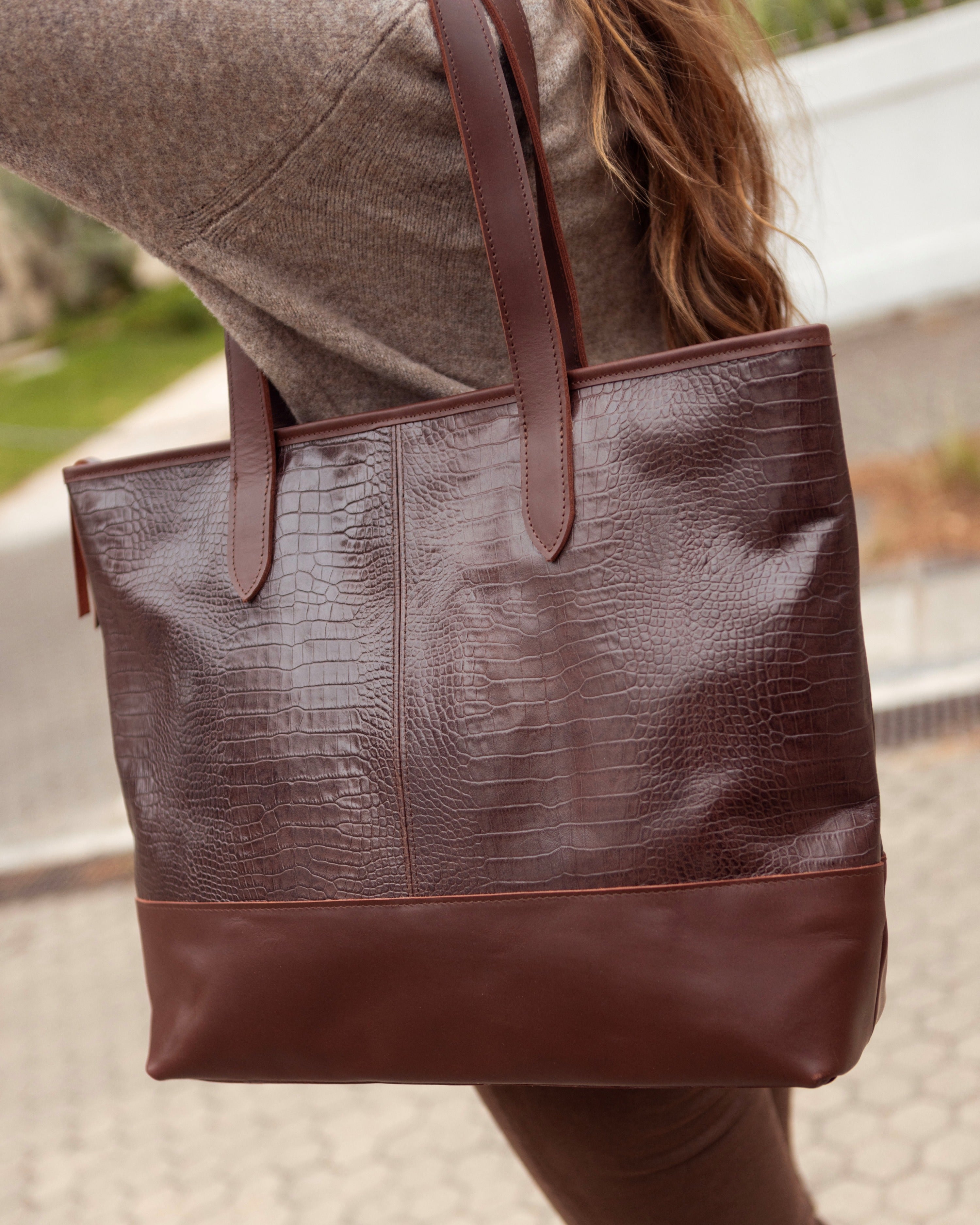 Cartera Aurora - Chocolate