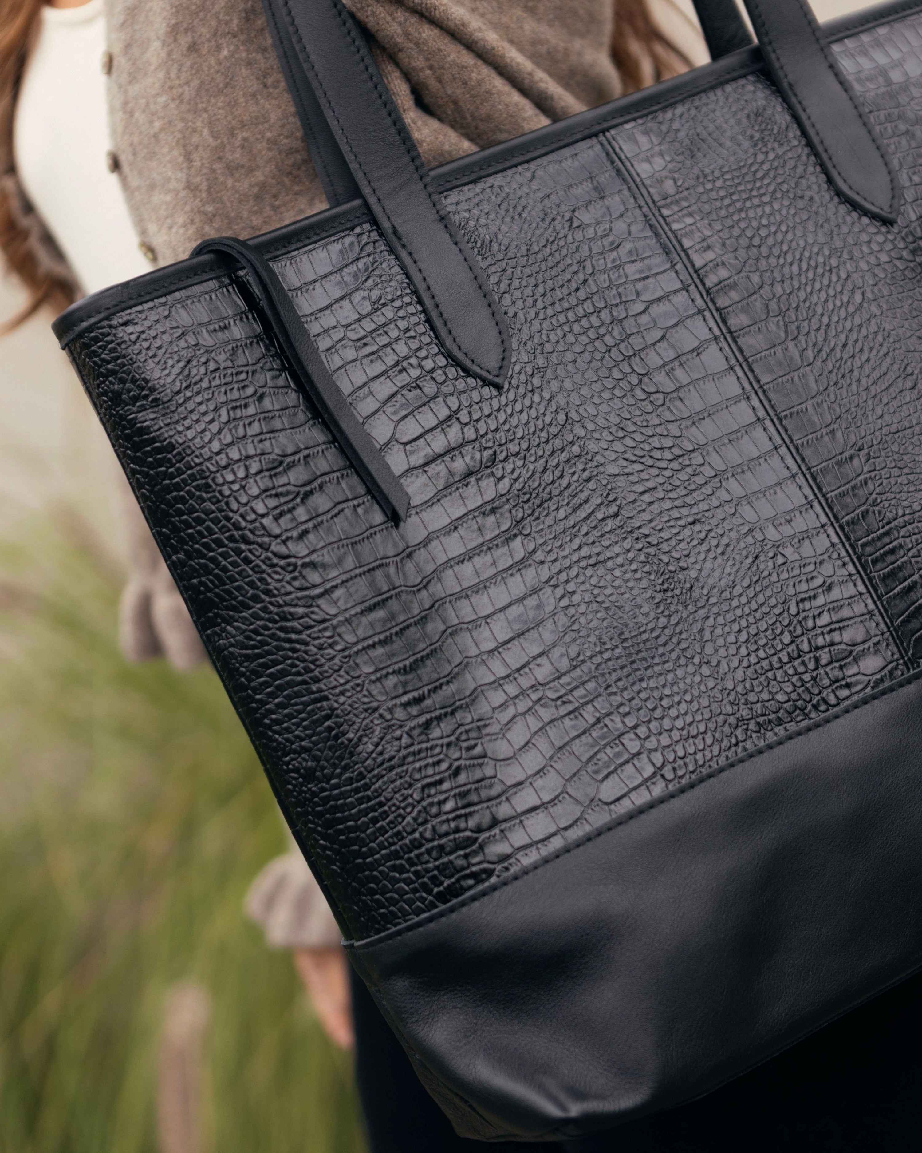 Cartera Aurora - Negro