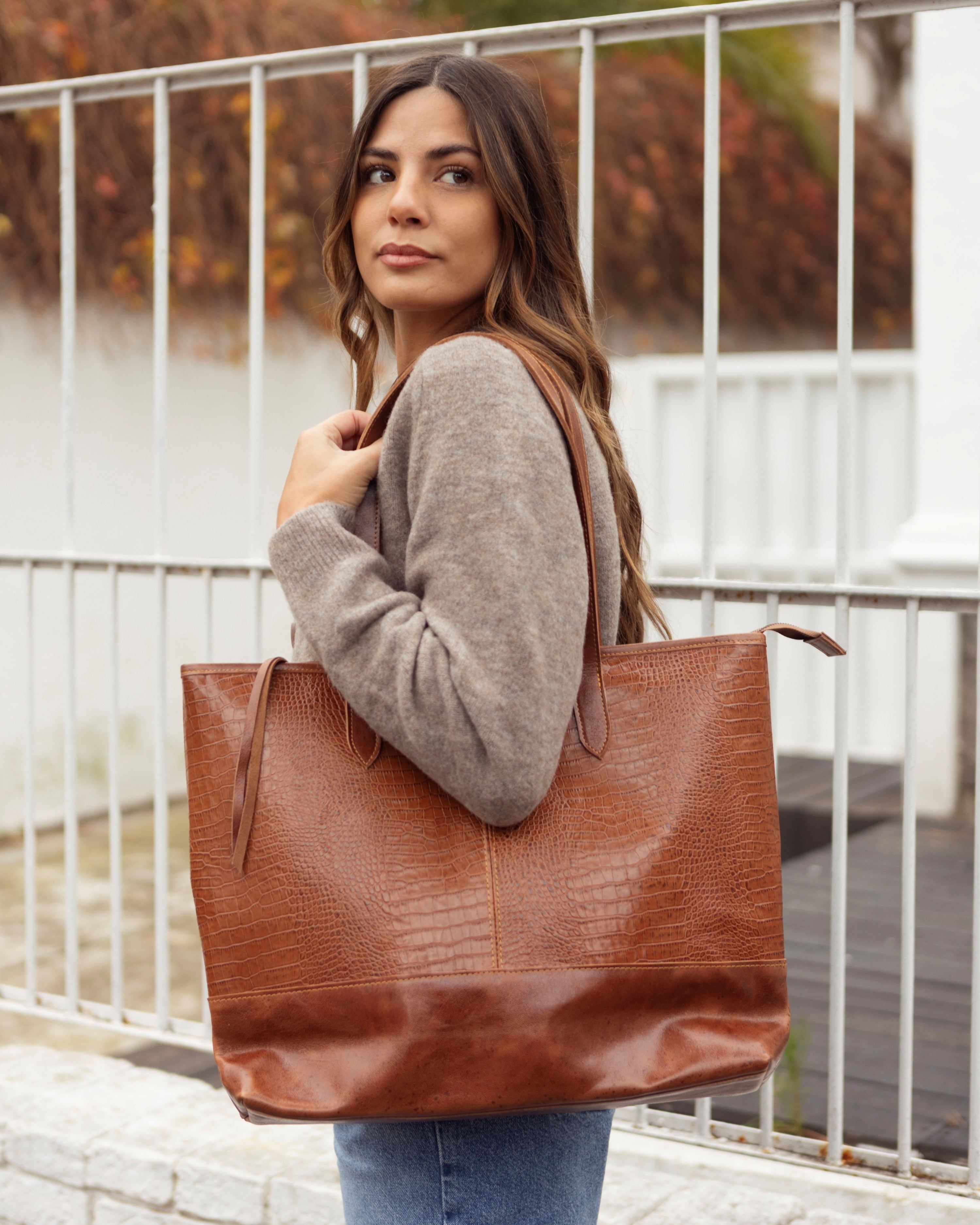 Cartera Aurora - Marrón
