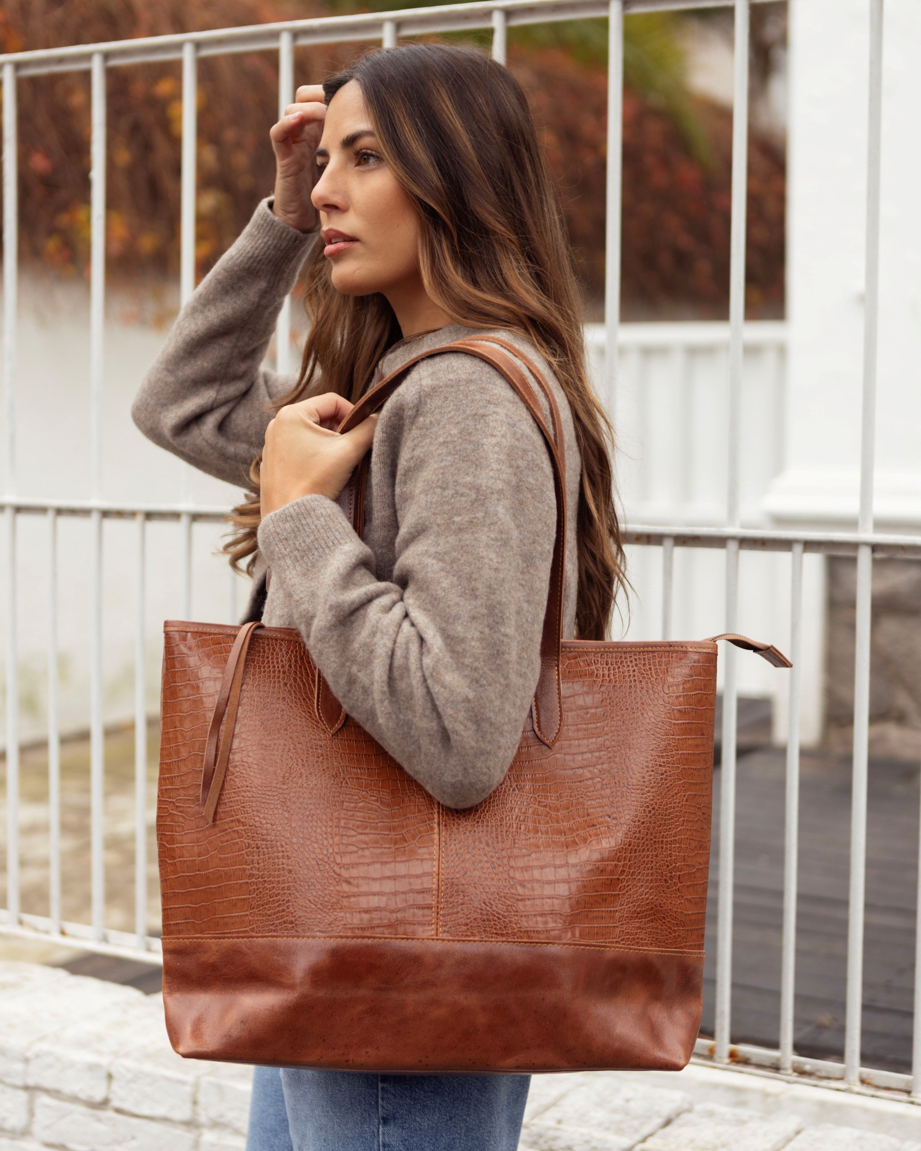 Cartera Aurora - Marrón