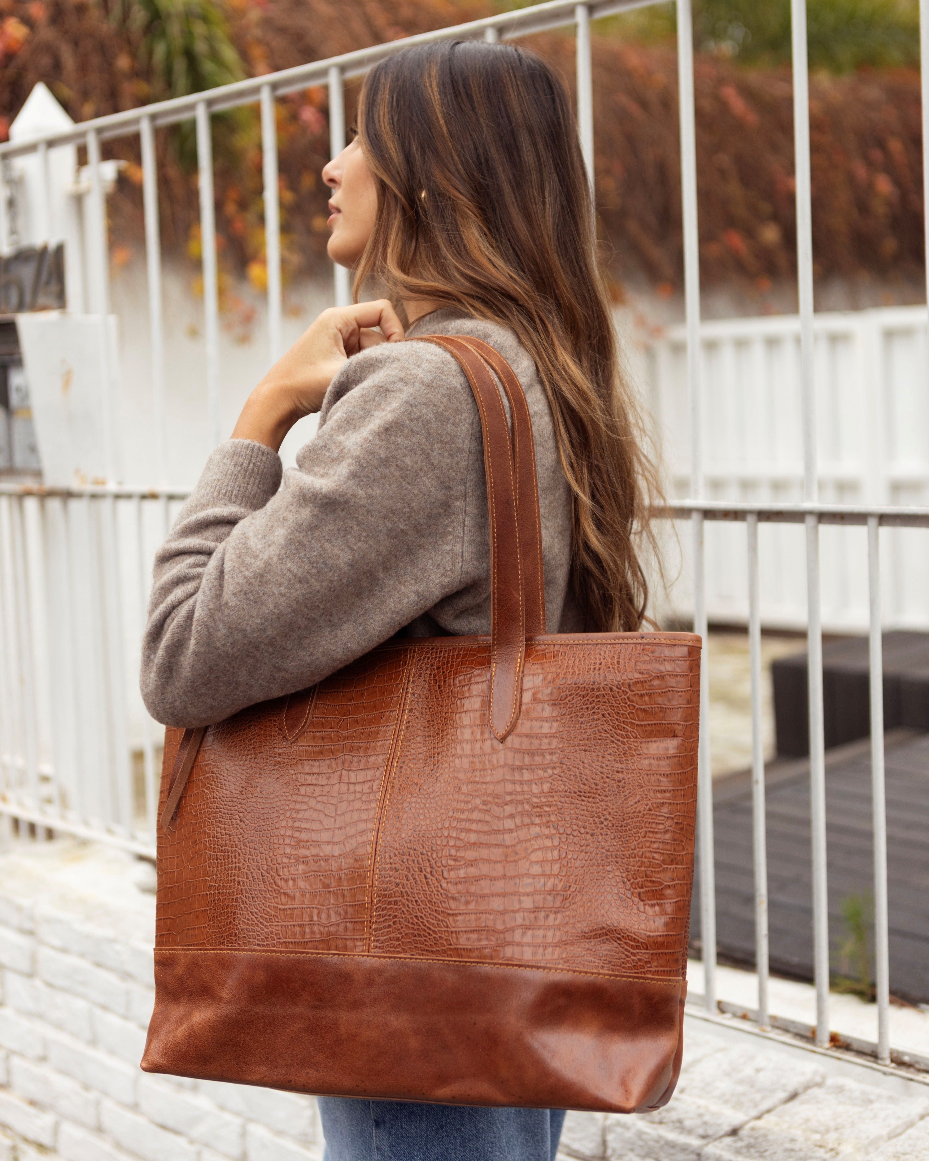 Cartera Aurora - Marrón