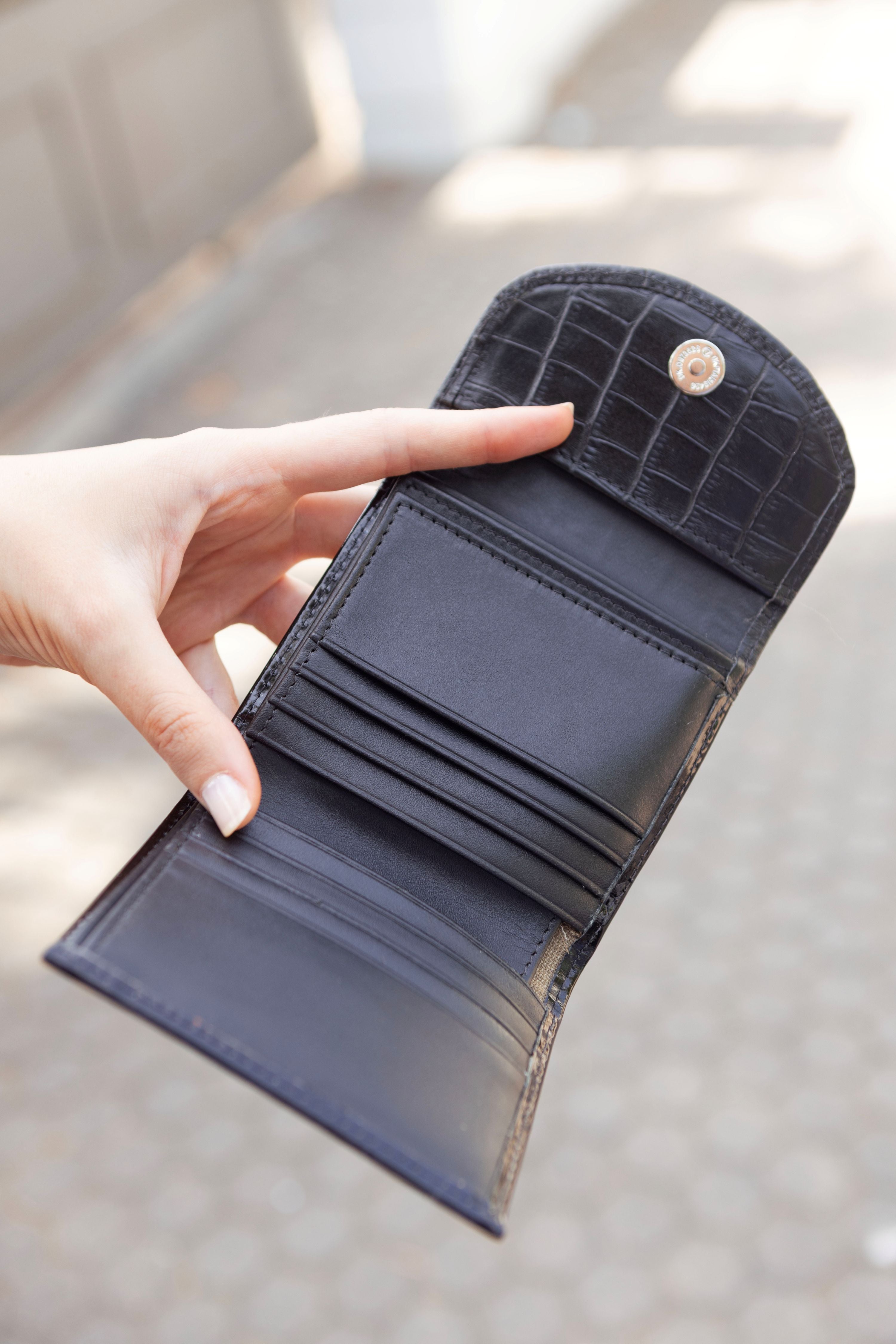 Billetera Chica - Negra