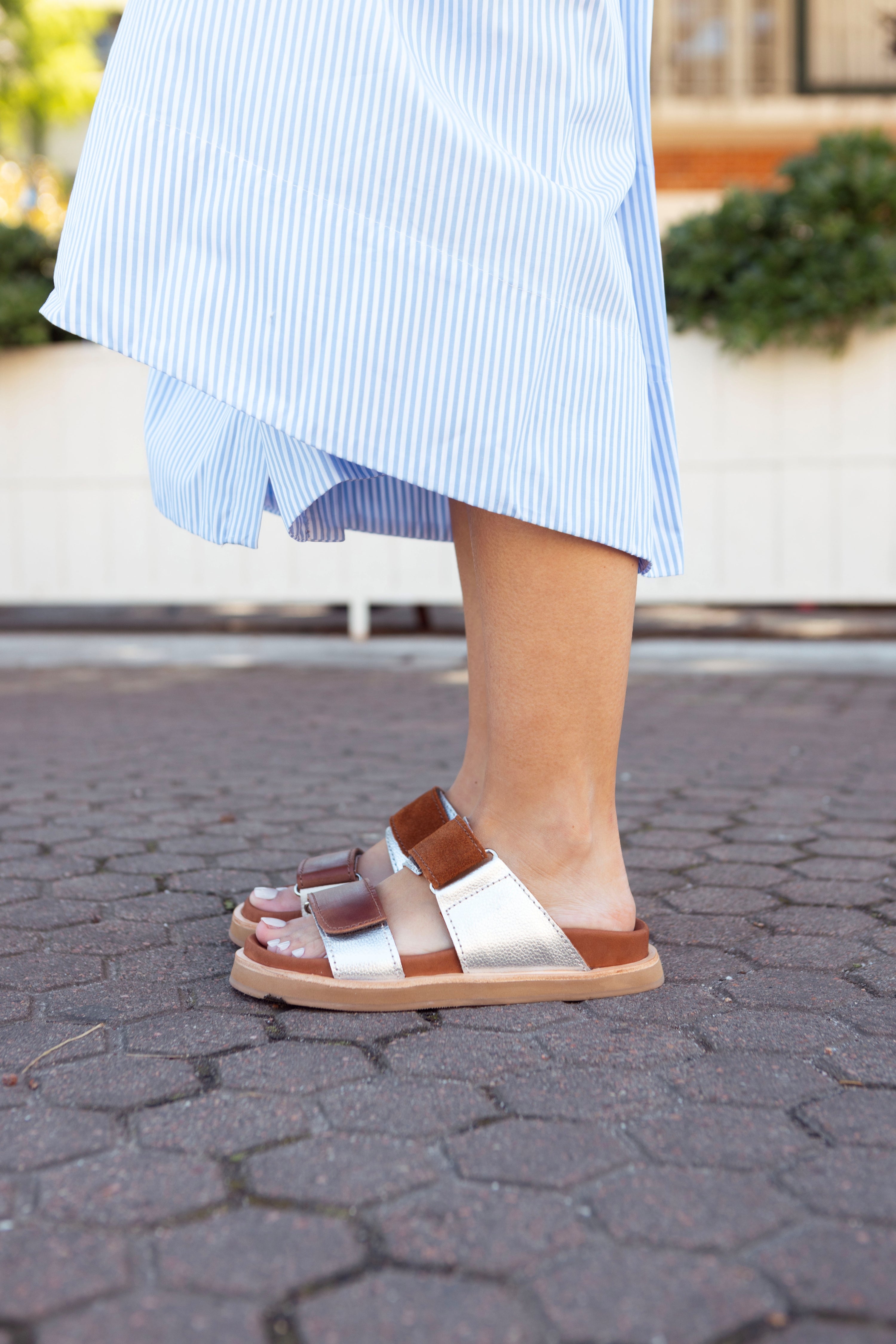 Malibú - Marrón / Plata