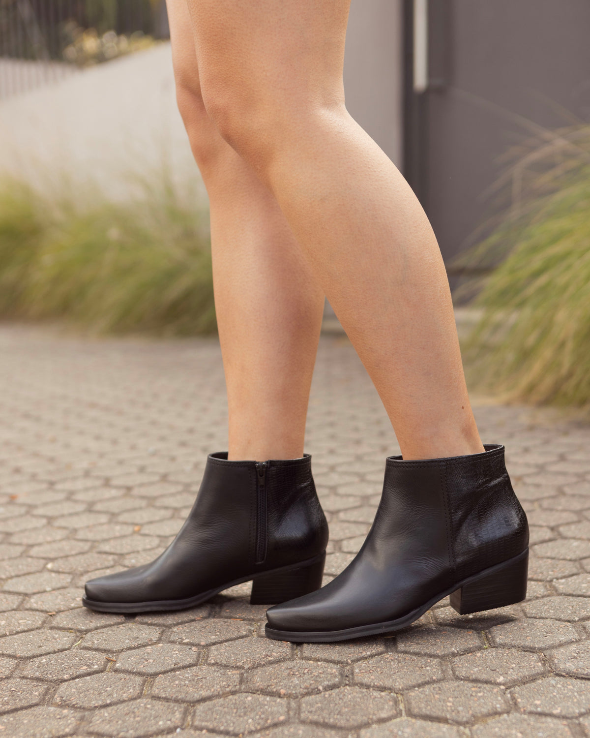 Bota 2 en 1 - Negra