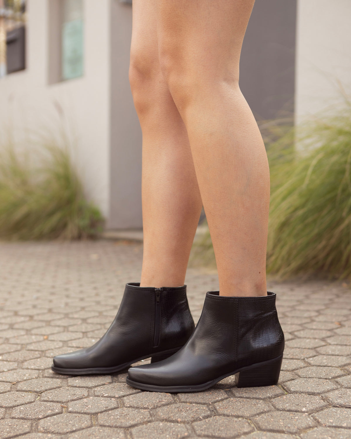Bota 2 en 1 - Negra