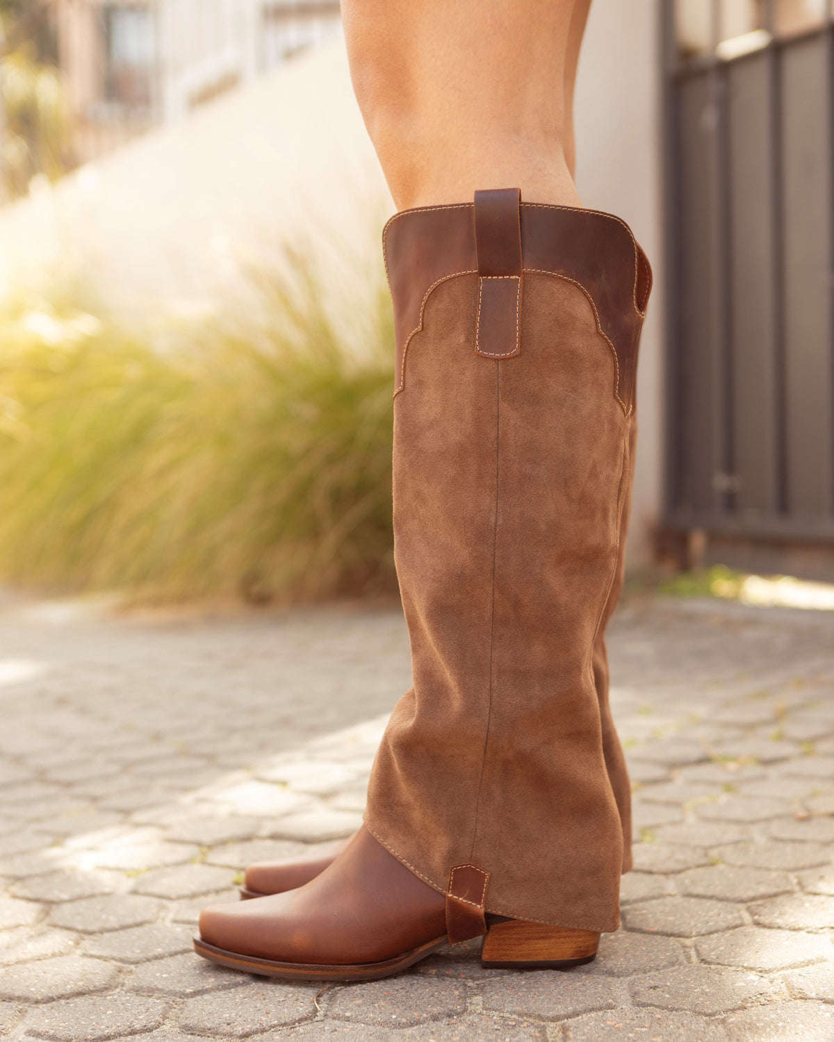 Bota 2 en 1 - Camel / Pecan