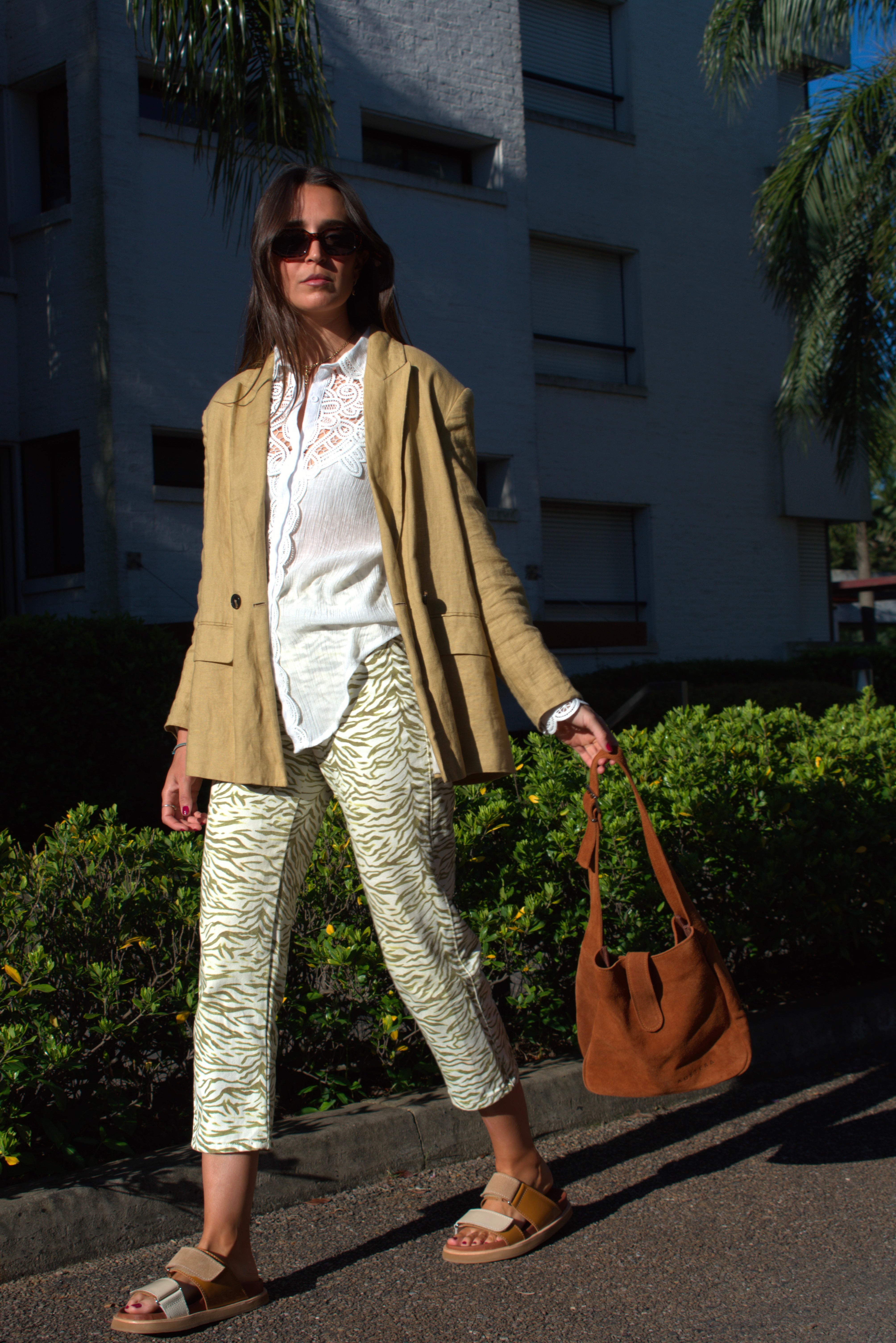 Malibú - Marrón / Mostaza