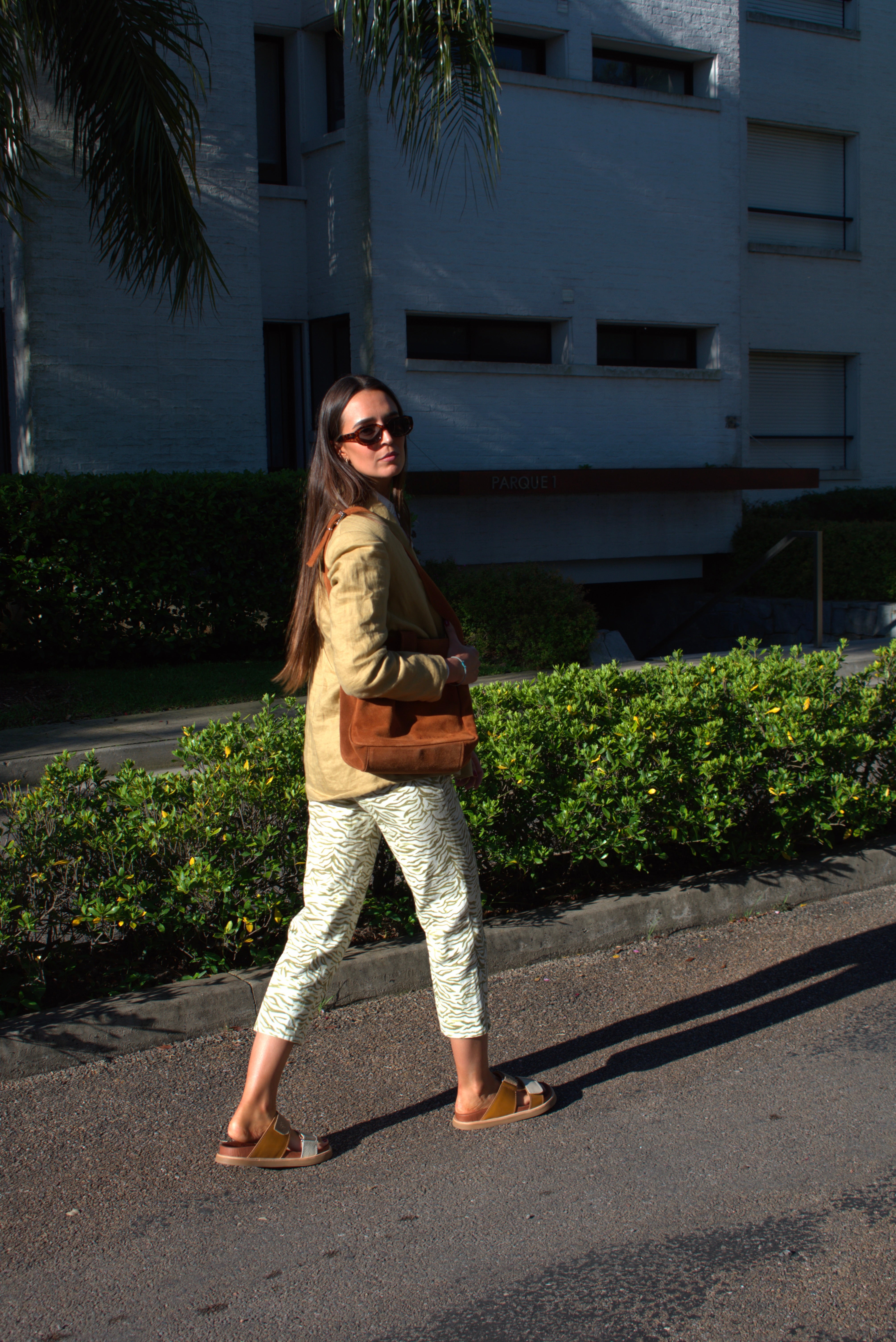 Malibú - Marrón / Mostaza