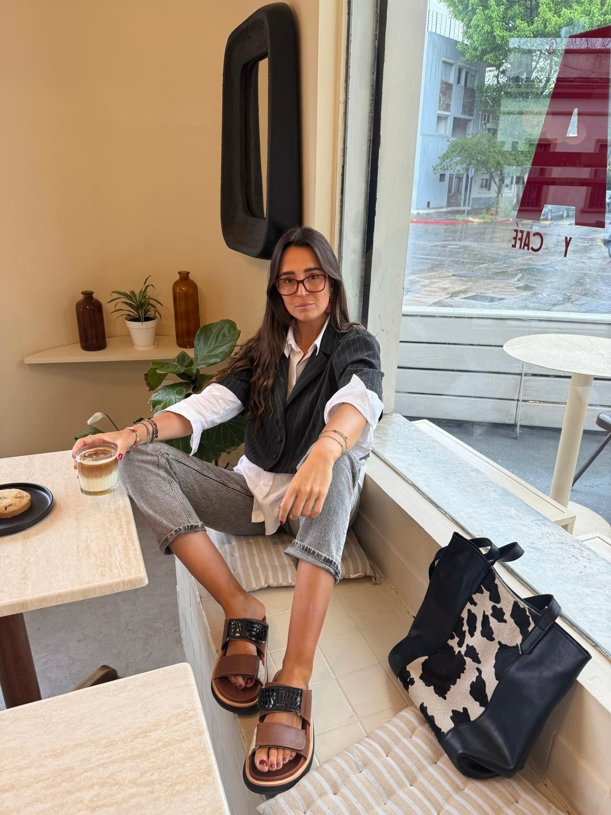 Malibú - Marrón / Negro